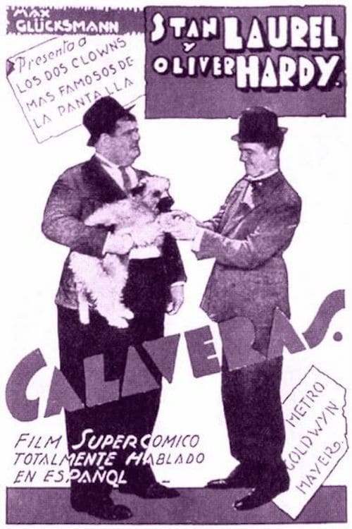 Poster for the movie "Los calaveras"