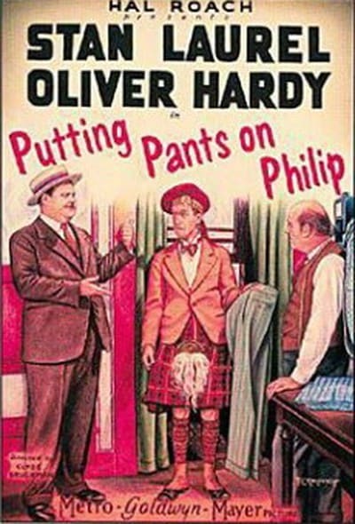 Poster for the movie "Putting Pants on Philip"