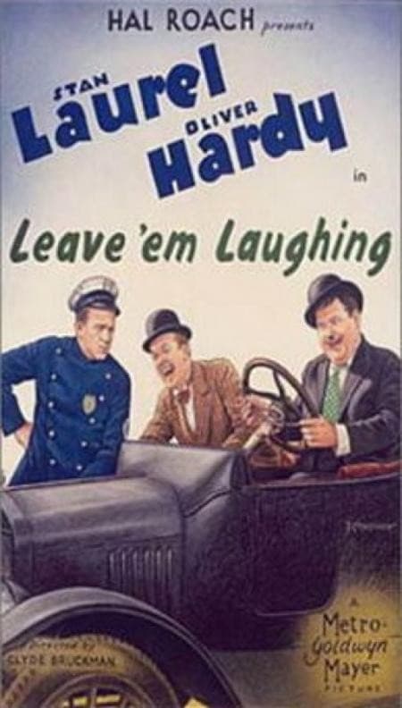 Poster for the movie "Leave 'Em Laughing"